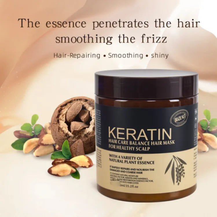 Brazil Nut Keratin Hair Mask | Hair Straightener, Hair Nourishment